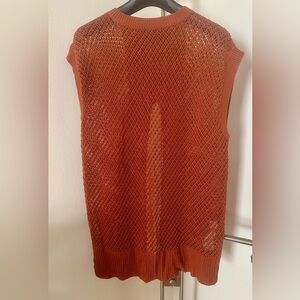 Moussy sleeveless top